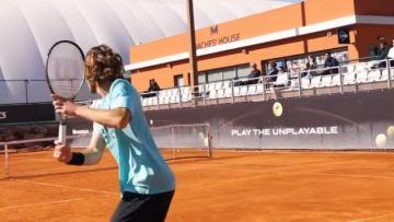  Προετοιμασία με Κόρντα στη Γαλλία πριν το Monte Carlo Masters για τον Τσιτσιπά 