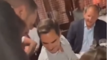 Η αντίδραση του Φέντερερ όταν φαν του έδειξε το τατουάζ που έχει «χτυπήσει» προς τιμήν του - Δείτε βίντεο 