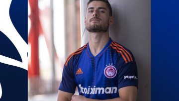 Ολυμπιακός: Η φανέλα για τα εκτός έδρας παιχνίδια 