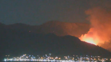 Ποινική δίωξη σε βαθμό κακουργήματος ασκήθηκε στον 65χρονο για τη μεγάλη φωτιά στη Θάσο