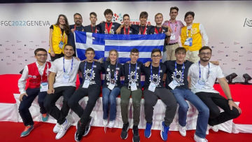 Xάλκινο μετάλλιο για την Εθνική Ομάδα Ρομποτικής ανάμεσα σε 164 χώρες