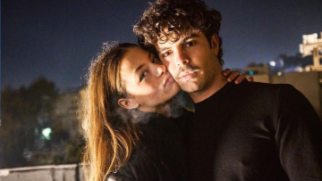 Γαία Μερκούρη και Άγγελος Λάτσιος σε τρυφερές φωτογραφίες