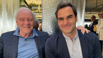 Φέντερερ και Άντονι Χόπκινς συναντήθηκαν για καφέ στη Ρώμη 