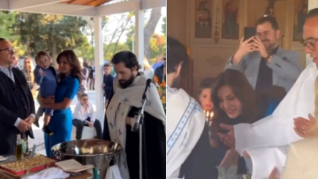 Δήμητρα Ματσούκα: Βάφτισε το παιδί της αδερφής της - Δείτε βίντεο 