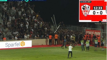 Σοβαρά επεισόδια και διακοπή στο Αζαξιό - Μπορντό - Δείτε βίντεο