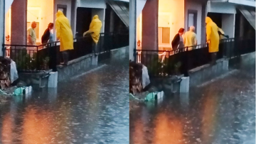 Κακοκαιρία «Daniel»: Απομακρύνονται παραθεριστές από παραθαλάσσια χωριά της Λάρισας - Πλημμυρισμένοι δρόμοι