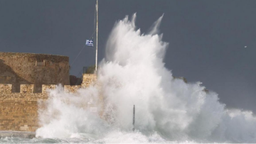 Καιρός: Η κακοκαιρία Avgi προκαλεί ισχυρούς ανέμους στην Κρήτη  - Πώς θα εξελιχθούν τα φαινόμενα τις επόμενες ώρες