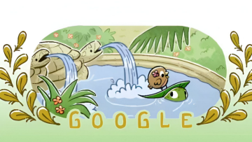 Google Doodle - Ολυμπιακοί Αγώνες 2024: Αφιερωμένο στο σέρφινγκ 