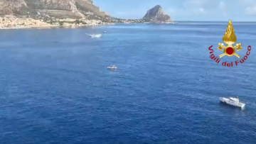 Παλέρμο: Τραγωδία με έναν νεκρό, βυθίστηκε γιοτ με Αμερικανούς και Βρετανούς - 6 αγνοούμενοι, δείτε βίντεο