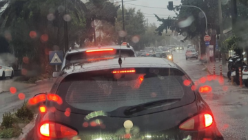 Κακοκαιρία Bora: Προβλήματα στο βόρειο τμήμα της Ρόδου - Μετακινήσεις μετ΄ εμποδίων