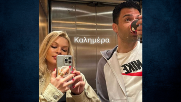 Γιώργος Τζαβέλλας: Η φωτογραφία με τη Βίκυ Κάβουρα, μετά την κόκκινη στο Ελλάδα - Γεωργία