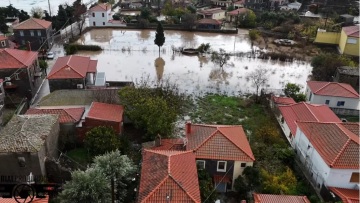 Λήμνος - Κακοκαιρία: Οι καταστροφές από ψηλά,  «Όλα έγιναν σε 10 λεπτά»