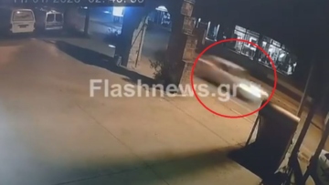 Βίντεο από το θανατηφόρο τροχαίο στη Σούδα - Η στιγμή της σύγκρουσης 