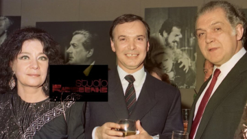 Γιώργος Μαρίνος: Η αδημοσίευτη φωτογραφία δίπλα στην Τζένη Καρέζη και τον Κώστα Καζάκο από το 1989
