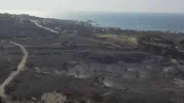 Φωτιά στη Ρόδο: Αποκαρδιωτικές εικόνες από την καταστροφή κατέγραψε drone του BBC