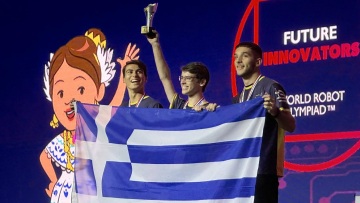 Πρωτιά για την ελληνική αποστολή στην Ολυμπιάδα Ρομποτικής