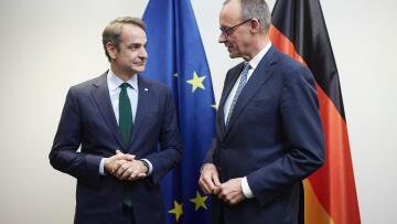 Τηλεφωνική επικοινωνία Μητσοτάκη με τον νικητή των γερμανικών εκλογών Φρίντριχ Μερτς