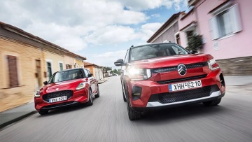 Συγκριτική δοκιμή: Citroen C3  vs Suzuki Swift - Ποιο καρδίζει;