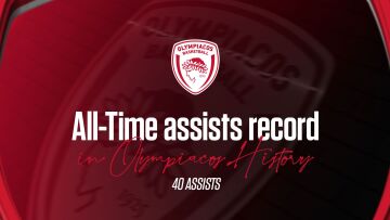 Ολυμπιακός: Ρεκόρ στις ασίστ στην ιστορία της ομάδας στο παιχνίδι με τον Προμηθέα