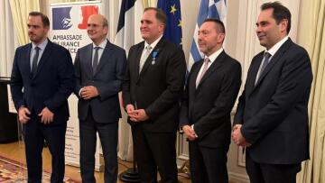 ΑΑΔΕ: Ιππότης του Εθνικού Τάγματος Αξίας της Γαλλικής Δημοκρατίας ο Γ. Πιτσιλής