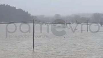 Κακοκαιρία στον Έβρο: «Πνίγεται» το Σουφλί, κλειστός ο δρόμος προς τη Δαδιά
