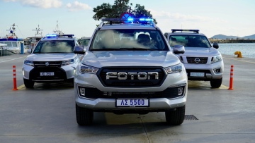 Ενα... καυτό όχημα στα χέρια του Λιμενικού την κατάλληλη εποχή