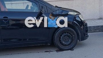 Στο νοσοκομείο μοτοσικλετιστής μετά από τροχαίο στη Χαλκίδα