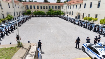 Δείτε τα 90 ολοκαίνουργια περιπολικά που παρέλαβε η Ελληνική Αστυνομία