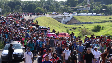 Μεξικό: Πάνω από 5.200 παράνομοι μετανάστες τέθηκαν υπό κράτηση σε μια ημέρα