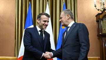 Συνάντηση Μακρόν - Τουσκ για την Ουκρανία: «Δεν υπάρχει ασφάλεια στην Ευρώπη χωρίς τους Ευρωπαίους»