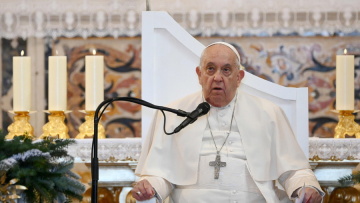  Αναφορά στην ανάγκη επανένωσης της Κύπρου έκανε ο Πάπας Φραγκίσκος, στο χριστουγεννιάτικο μήνυμά του