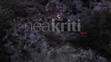 Κρήτη: Βίντεο από τη διάσωση της 33χρονης τουρίστριας - Νοσηλεύεται σε κρίσιμη κατάσταση