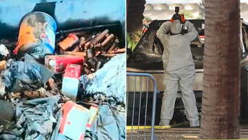 Λας Βέγκας: Θρίλερ με το Tesla Cybertruck που εξερράγη έξω από το ξενοδοχείο του Τραμπ - Οι πρώτες εικόνες από το εσωτερικό του