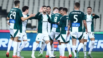 Παναθηναϊκός - Ατρόμητος 2-1: Στους «8» του Κυπέλλου οι πράσινοι - Δείτε τα γκολ 