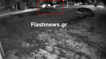 Βίντεο-σοκ: Η στιγμή της μοιραίας σύγκρουσης στη λεωφόρο Σούδας