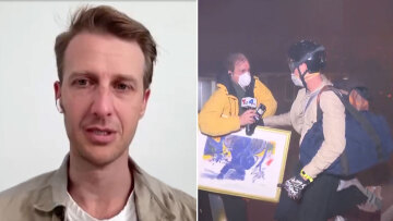 Λος Άντζελες: Αυτός είναι ο άνδρας που έσωσε πίνακα του Φασιανού στις πυρκαγιές - Του τηλεφώνησε η κόρη του ζωγράφου