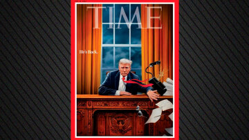 Ο Τραμπ ξανά στο Οβάλ Γραφείο, πετάει κάτω τα πράγματα του Μπάιντεν: Δείτε το νέο εξώφυλλο του Time που προκάλεσε συζητήσεις