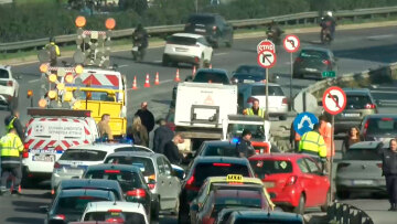 Κίνηση: Έπεσαν λάσπες στον Κηφισό στη Ν. Φιλαδέλφεια - Άνοιξαν μετά από τρεις ώρες όλες οι λωρίδες στο ρεύμα προς Λαμία