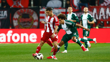 Ολυμπιακός - Παναθηναϊκός 1-1: Πήραν βαθμό στο Καραϊσκάκη οι πράσινοι - Δείτε τα γκολ 