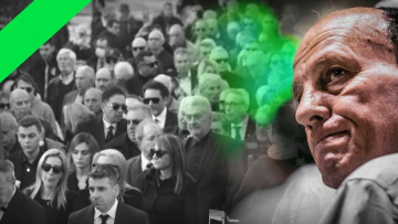 Κηδεία Μίμη Δομάζου: Σε κλίμα συγκίνησης το τελευταίο αντίο στον «στρατηγό» 