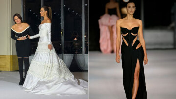 Σήλια Κριθαριώτη: Με Ιρίνα Σάικ και Αλεσάντρα Αμπρόσιο το fashion show στο Παρίσι 