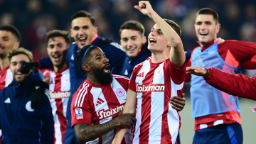 Το απίθανο γκολ του Μουζακίτη που έστειλε τον Ολυμπιακό στην τετράδα του Κυπέλλου - Βίντεο