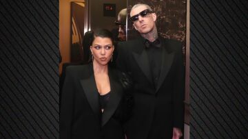 Το παθιασμένο φιλί της Κόρτνεϊ Καρντάσιαν με τον Τράβις Μπάρκερ μετά τη συναυλία των Blink-182