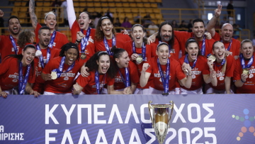 ΠΑΣ Γιάννινα - Ολυμπιακός 51-59: Ερυθρόλευκο για έκτη φορά το Κύπελλο γυναικών - Βίντεο