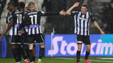 ΠΑΟΚ - Λαμία 7-0: Έκρυψε τη μπάλα στην Τούμπα - Χατ τρικ ο Κωνσταντέλιας - Δείτε τα γκολ 