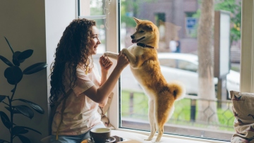 Πολλές γυναίκες προτιμούν τον σκύλο τους παρά έναν σύντροφο