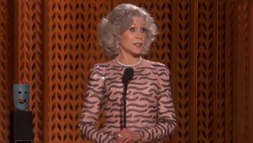 Τζέιν Φόντα: O λόγος της στα βραβεία SAG - Η woke κουλτούρα σημαίνει απλά ότι νοιάζεσαι για τους άλλους ανθρώπους