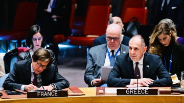 Συνάντηση Γεραπετρίτη - Γκουτέρες στη Νέα Υόρκη: Επί τάπητος η ελληνική προεδρία στο Συμβούλιο Ασφαλείας τον Μάιο