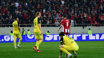 Η ΑΕΚ έχει δεχτεί 23 γκολ στην Ελλάδα στη φετινή σεζόν, τα 10 από τον Ολυμπιακό