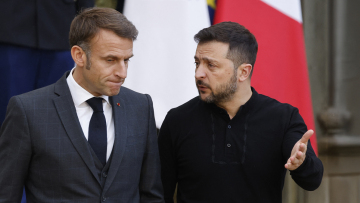 Ζελένσκι και Μακρόν μίλησαν τηλεφωνικά για την ενίσχυση της ουκρανικής αεράμυνας
